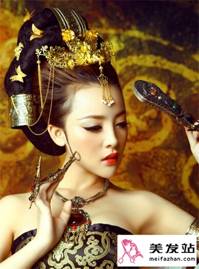 古风美人发型设计 优雅古典造型解析