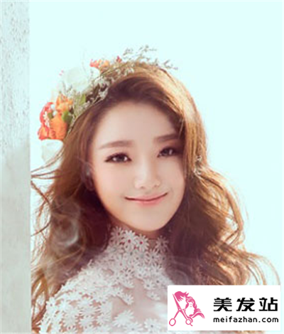 唯美新娘美发造型