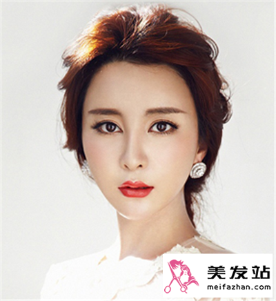 唯美新娘美发造型