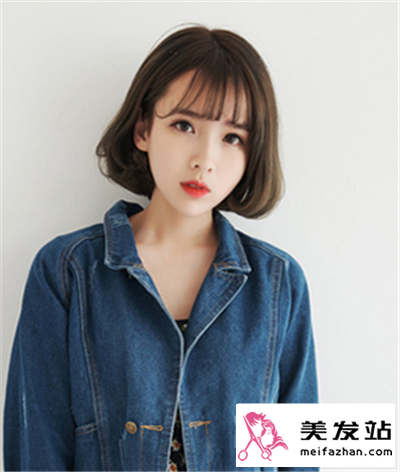 优雅气质的栗色短发