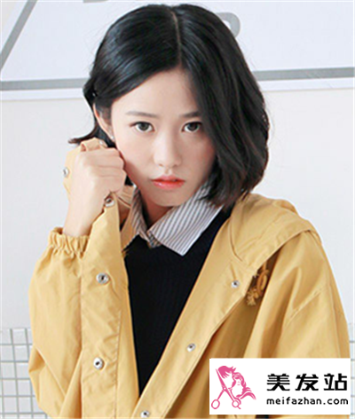 甜美校园风短发