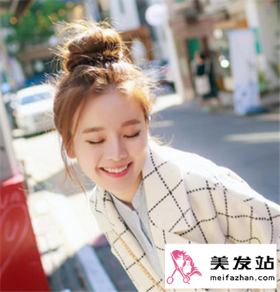 清新俏皮丸子头