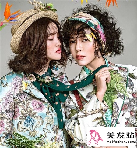 简约四六分纹理烫发