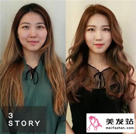 大脸适合的发型