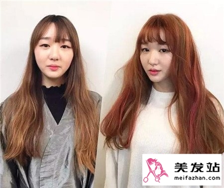 大脸适合的发型