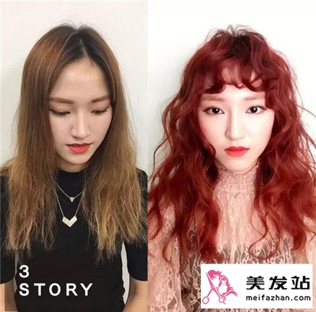 大脸适合的发型