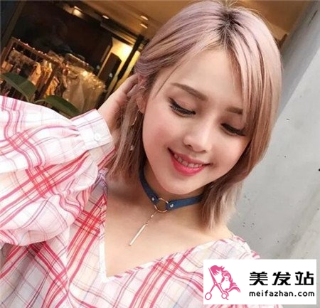 韩式短发色彩