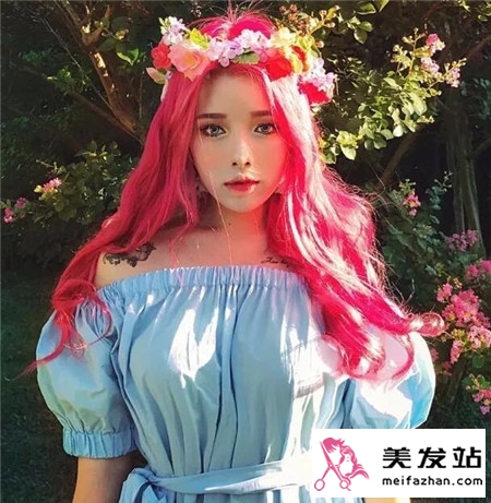 秋冬甜美优雅发色