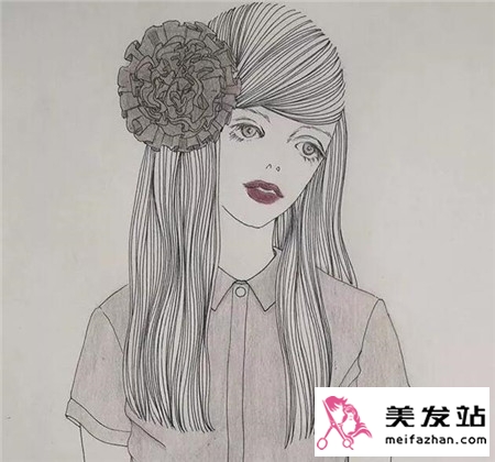 文艺淑女长发