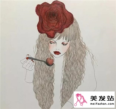 文艺淑女长发