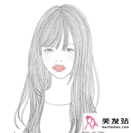 文艺淑女长发