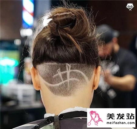 undercut剃一半发型