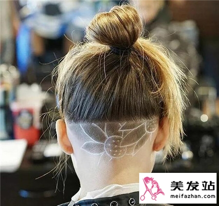 undercut剃一半发型