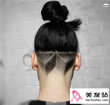 undercut剃一半发型