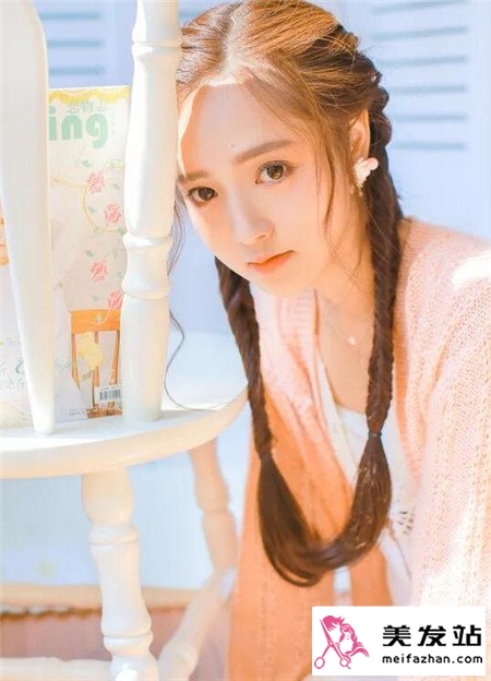 校园文艺风鱼尾辫