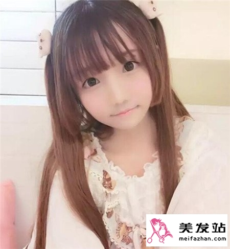 长直发造型