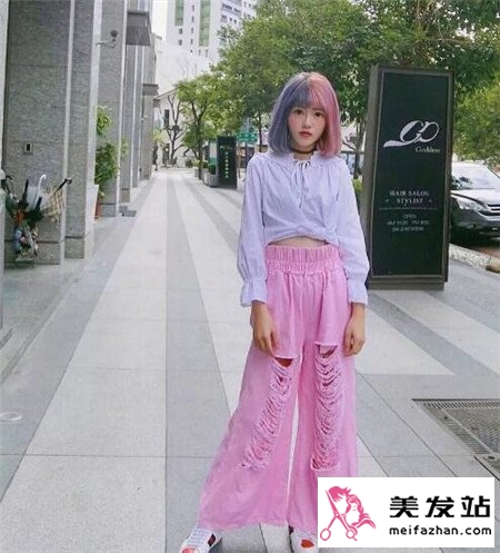 职场波波头短发