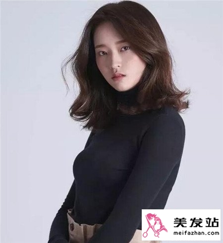 棕色染发效果图
