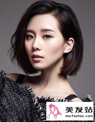35岁女性梨花头造型