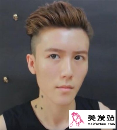 男生扎小辫子效果