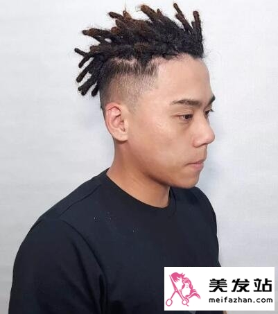 男生超短脏辫