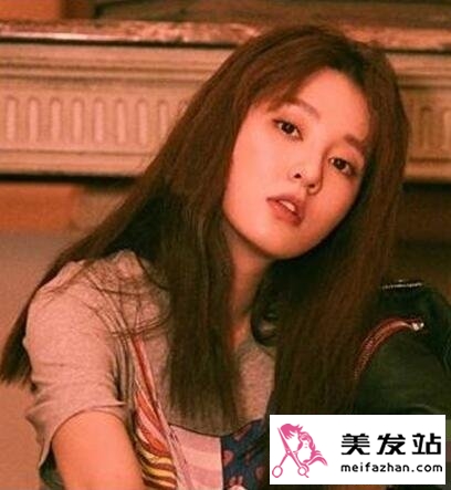 遮发际线的女生发型