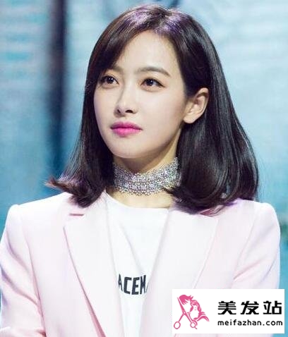 遮发际线的女生发型