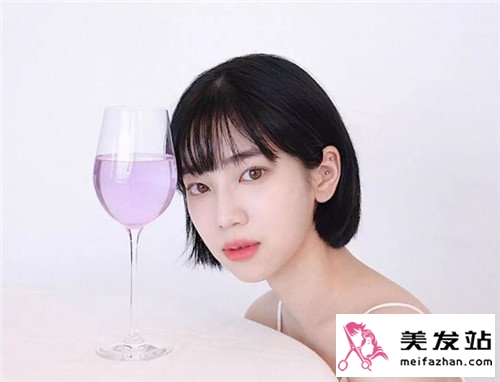直短发