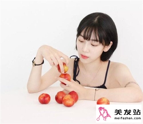 直短发