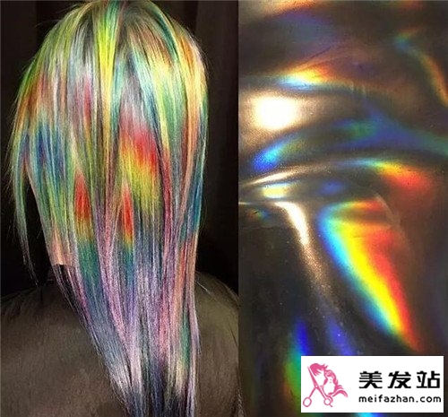 时髦染发