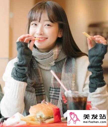 发际线高女生刘海发型