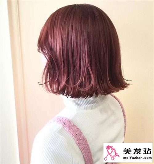 显白发色发型