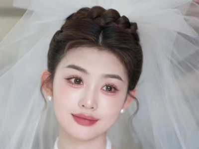 仙气韩式新娘发型 户外室内婚礼都OK