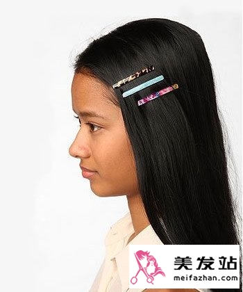 扇形发饰