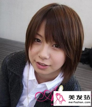 甜美日杂模特演绎2012流行发型