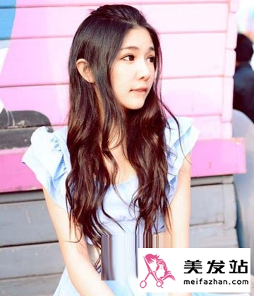 俏皮自然长发