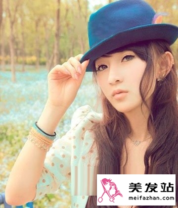 优雅大波浪长发