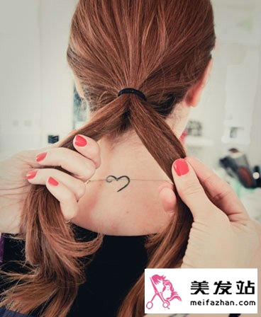 家居蜈蚣马尾辫编发