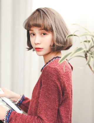 今年最新韩式短发烫发设计 显瘦短发烫发卷发发型图片大全