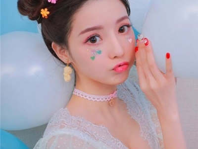 简约仙气盘发发型 韩式仙美发型图片