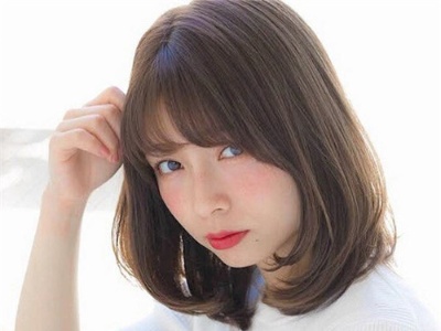 短发梨花头内扣 方脸圆脸显瘦短发