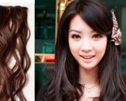 接发发型的步骤