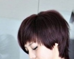 2013年最流行的女生短发发型