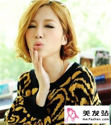 2013秋季韩国女生流行烫发发型