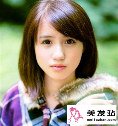 2013流行发型：女生修颜时尚短发发型