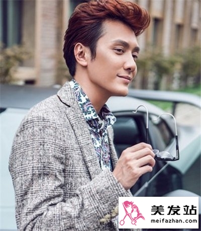 2013流行发型：短发男生时尚染发