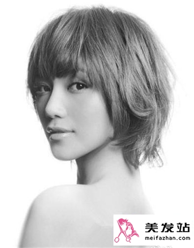 短发女生2013流行发型图片 盘点女生时尚短发