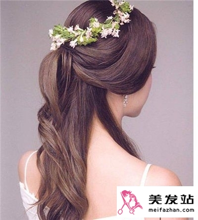2014最新韩式新娘发型 打造幸福浪漫婚礼