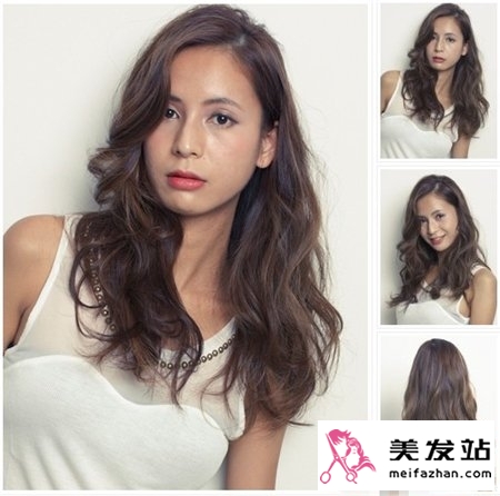 长发女生怎么设计发型最迷人 长卷发发型图片2014女
