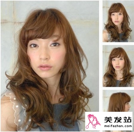 长发女生怎么设计发型最迷人 长卷发发型图片2014女